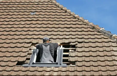 Pose de velux - Mens